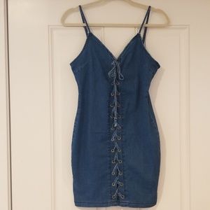 Denim dress